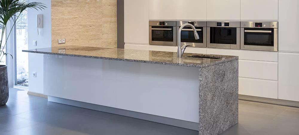 Countertop Support Brackets used on granite countertop